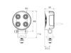 LED Work Lamp PRO-SUPER-BAXTER 1800lm (1)