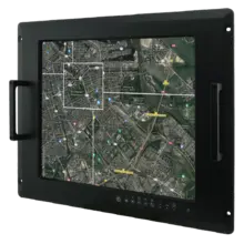 R17L100­RKA1ML Rack Mount Protective Glass Defense Display