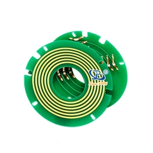 Small Dimension  Pancake slip ring