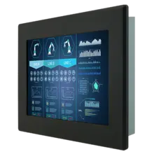 R12L600-IPM2 - Front IP65 Panel size 12.1"