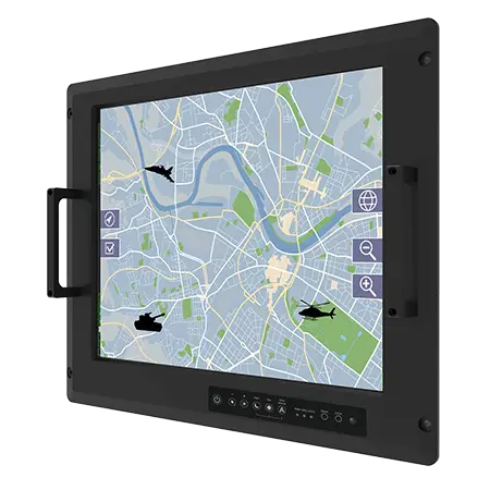 R19IT3S­MLA3­89 Defence Console Rack Panel PC
