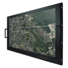 W32L100­RKA3ML Rack Mount Protective Glass Defense Display