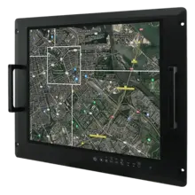 R19L100-MLA3FP Rack Mount Defence Display