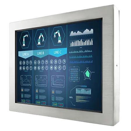 R15L600-65C3 - Full IP65,  Panel Size 15"
